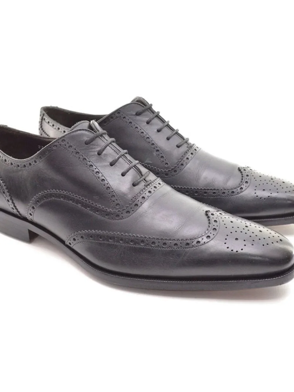 Men To Boot New York Duke Brogue Wingtip Oxfords 13 M
